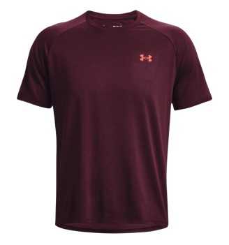 Magliette Under Armour Tech 2.0 Novelty Bordeaux 1345317 601