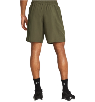 Pantaloncini Under Armour Woven Wordmark Verde Militare | Under Armour | 