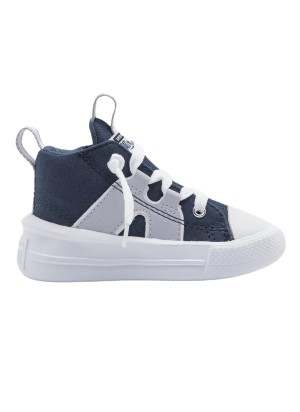 Scarpe Converse Chuck Taylor All Star Ultra Mid Ghost Town Bianco E Blu Navy A08412C